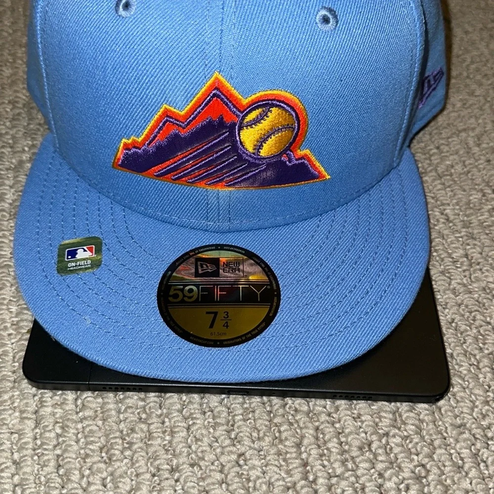New Era Blue and Yellow Party Hat